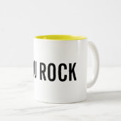 Jij gesteente Mok (Voorkant rechts)