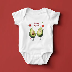 Jij Guac Mijn Wereld Valentijnsdag Romper