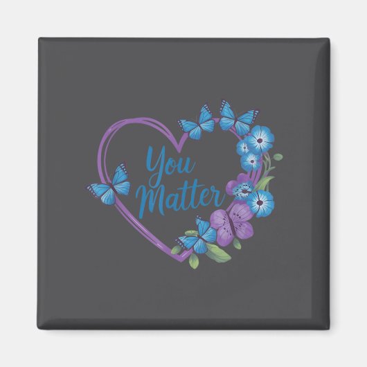 Jij Hart Zelfmoordpreventie Bewustzijn  Magneet (Voorkant)