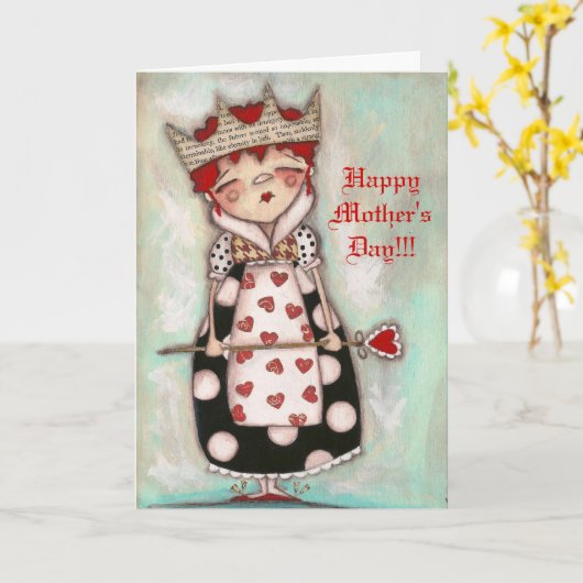 Jij hebt de regel! - Moederdag Kaart (Gele Bloem)