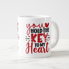 "Jij hebt de sleutel van mijn hart Grote Koffiekop