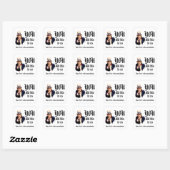 Jij hebt dit bij ons gedaan vierkante sticker (Vel)
