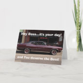 JIJ HEEFT HET GEHEEL GEWEEST ALS DEZE AUTO!! KAART (Voorkant)