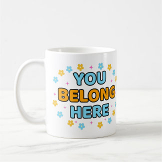 Jij hoort hier thuis - koffiemok