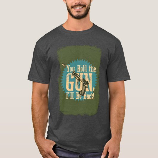 jij houdt de meid vast t-shirt (Voorkant)