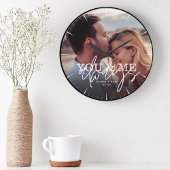 Jij & Ik Altijd Koppel Liefde Grote Klok