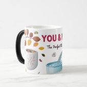 Jij & ik: de perfecte combinatie | Heat Reveal-Mok Magische Mok (Voorkant links)