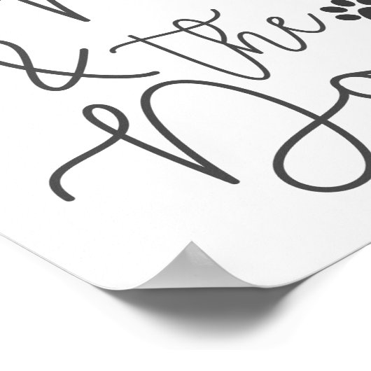 Jij, ik en de Dogs Poster Print (Hoek)