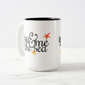 Jij, ik en de Zee koffie Mok (Voorkant links)