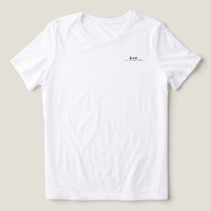 Jij Ik en Schaken Tri-Blend Shirt
