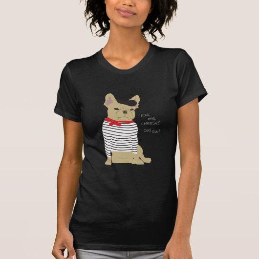 Jij, ik, kaas? t-shirt (Voorkant)