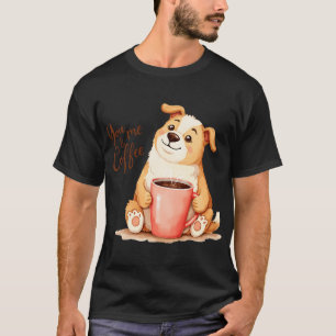 Jij & ik Koffie - Schattige Corgi & Gezellige Dran T-shirt