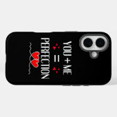 Jij + Ik = Perfectie - Schattige koppelontwerp Case-Mate iPhone Case (Achterkant (horizontaal))