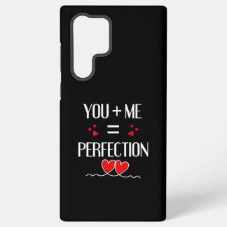 Jij + Ik = Perfectie - Schattige koppelontwerp Samsung Galaxy Hoesje