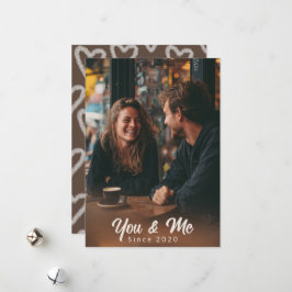 Jij & Ik – Persoonlijke Valentijnskaart met Foto Feestdagenkaart