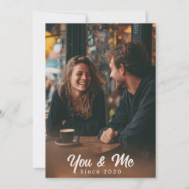 Jij & Ik – Persoonlijke Valentijnskaart met Foto Feestdagenkaart