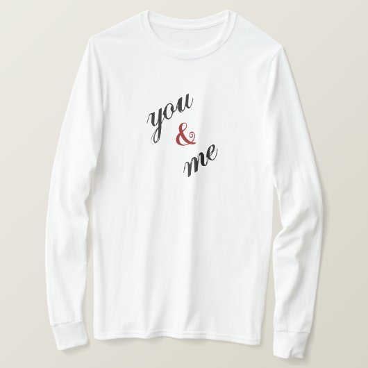 Jij & Ik T-shirt (Design voorkant)