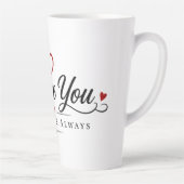 Jij & Ik Voor Altijd Latte Mok (Rechts)