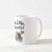 Jij & Ik Voor Altijd Romantische Mok (Voorkant rechts)