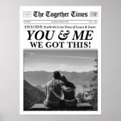 Jij & Ik Wij Hebben Dit Gecustomiseerde Cadeau Kra Poster (Voorkant)