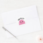 Jij Jelly? Ronde Sticker (Envelop)