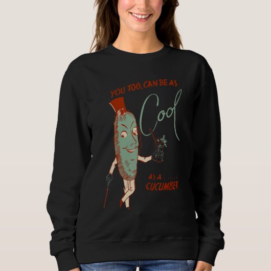 Jij Kan Ook Net Zo Koel Zijn Als Een Komkommer Trui (Voorkant)