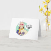 „Jij laat me het hoofd“ verliezen dixit Louis XVI Kaart (Gele Bloem)