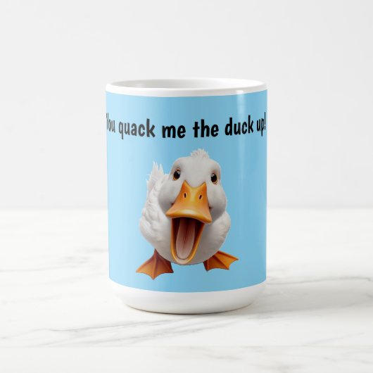 Jij laat me kwakelen Eend Koffiemok (Center)