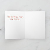 Jij laat mijn hart zingen op Valentijnsdag Kaart (Binnen)