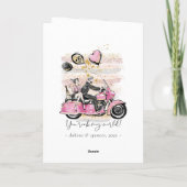 Jij laat mijn wereld schudden | Koppel Motor Subli Kaart (Achterkant)