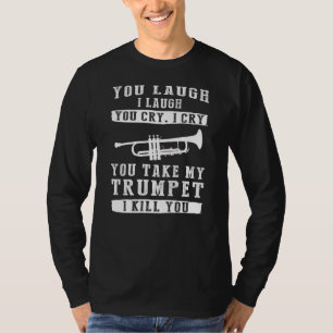 Jij lacht, ik lach, jij huilt, ik huil! hilarische t-shirt
