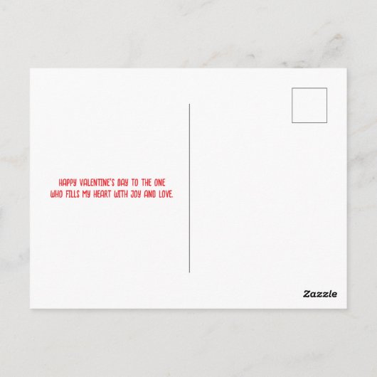 Jij leidt mijn wereld grappige avocado Valentijnsd Briefkaart (Achterkant)