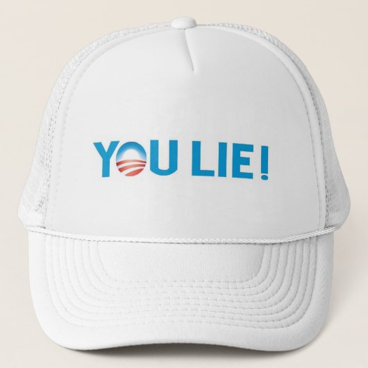 Jij liegt! trucker pet (Voorkant)