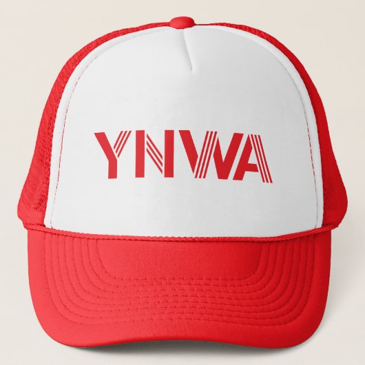 Jij Loop nooit alleen YNWA Trucker Pet (Voorkant)