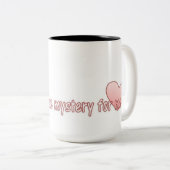 Jij lost het mysterie op tweekleurige koffiemok (Voorkant rechts)