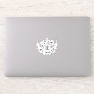 Jij maakt jou uit sticker