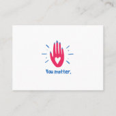 Jij maakt jou uit visitekaartje (Voorkant)