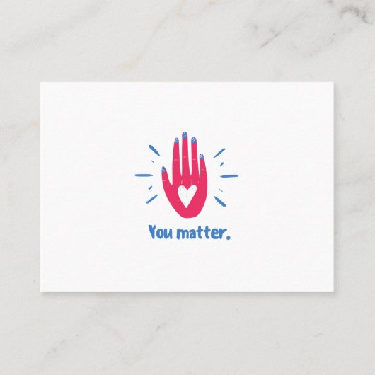 Jij maakt jou uit visitekaartje (Voorkant)