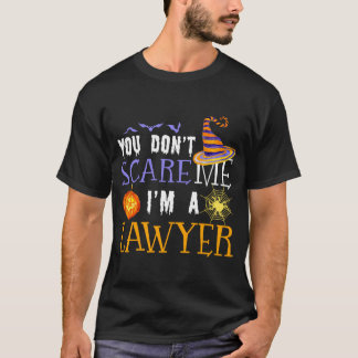 Jij maakt me niet bang, ik ben een advocaat Hallow T-shirt
