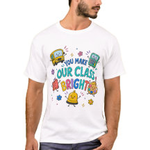 Jij Maakt Onze Klas Helder Docenten T-shirt