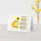 "JIJ" MAAKT ***VRIENDEN ZIJN*** PERFECT KAART (Gele Bloem)