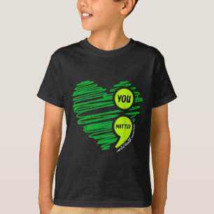 Jij Mentale Gezondheidsbewustzijn Groene Zelfmoord T-shirt