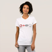 Jij mij bij Zes T-shirt (Voorkant volledig)