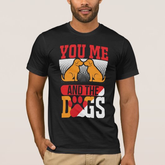 Jij mij en de honden T-shirt (Voorkant)