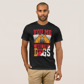 Jij mij en de honden T-shirt (Voorkant volledig)