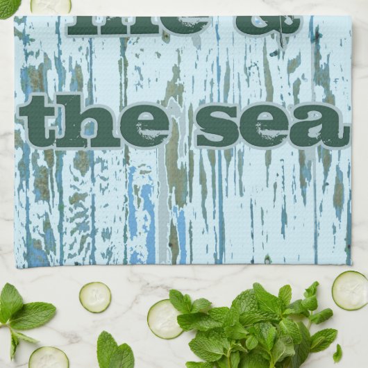 Jij mij en het Zee Theedoek (Gevouwen)