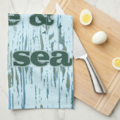 Jij mij en het Zee Theedoek (Quarter Fold)