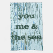Jij mij en het Zee Theedoek (Verticaal)