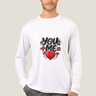 Jij + Mij = Liefde Valentijns Koppel Tri-Blend Shirt