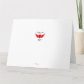 Jij & Mij Soulmate Liefdesgedicht Romantisch Kaart (Achterkant)